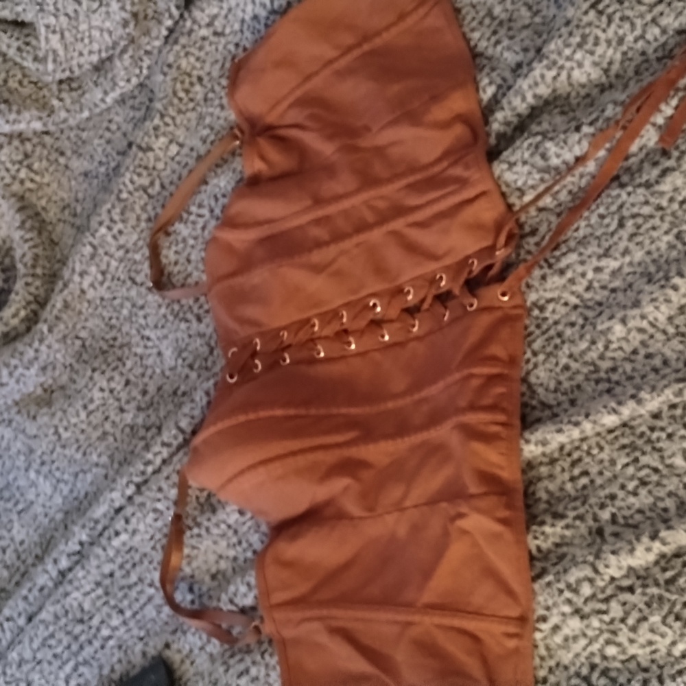 Fashion Nova Red Room Corset top